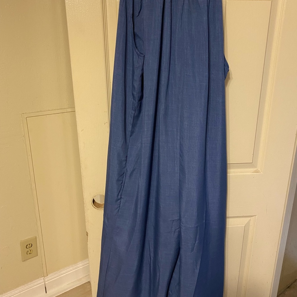 Denim romper